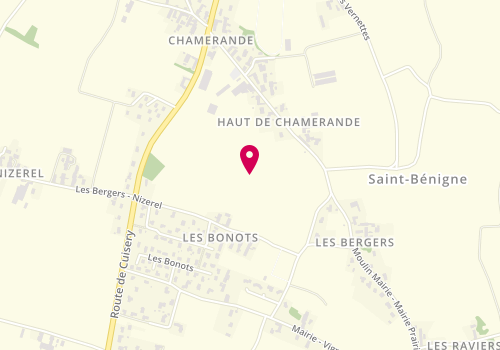 Plan de Coiff' Service, Le Village, 01190 Saint-Bénigne