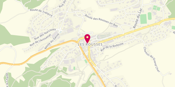 Plan de Jean Louis David, 216 Rue Pasteur, 39220 Les Rousses