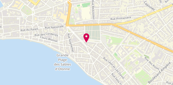 Plan de L'Atelier C devient Anna B, 37 Boulevard Arago, 85100 Les Sables-d'Olonne
