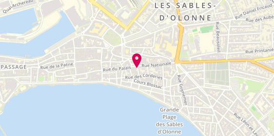 Plan de De Meche Avec Vous, 53 Rue Nationale, 85100 Les Sables-d'Olonne