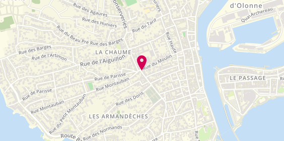 Plan de Au Carré d'élégance, 46 Rue des Fusiliers Marins, 85100 Les Sables-d'Olonne