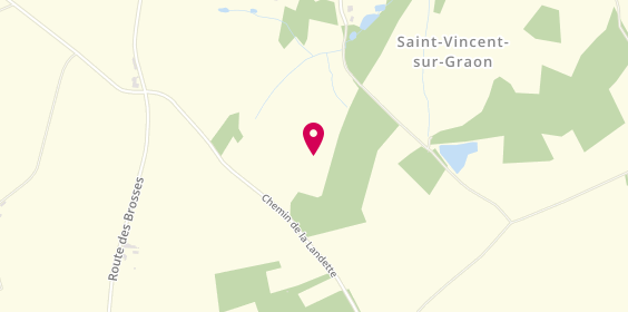 Plan de CHABOT Laurence, 11 Place de l'Église, 85540 Saint-Vincent-sur-Graon