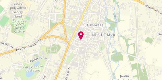 Plan de Team-tif, 4 Rue Maurice Sand, 36400 La Châtre