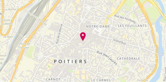 Plan de Barber Apmh, Centre Commercial Les Cordeliers
4 Rue Henri Oudin, 86000 Poitiers