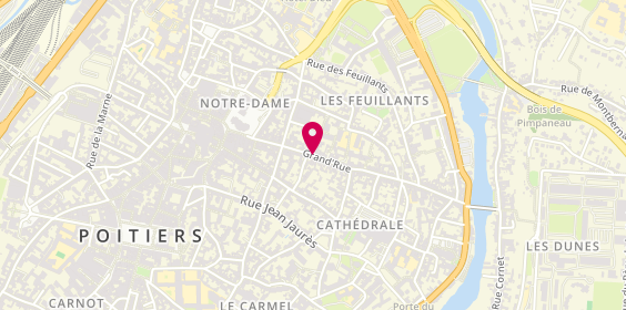 Plan de Hélios Coiffure, 145 Grand'rue, 86000 Poitiers