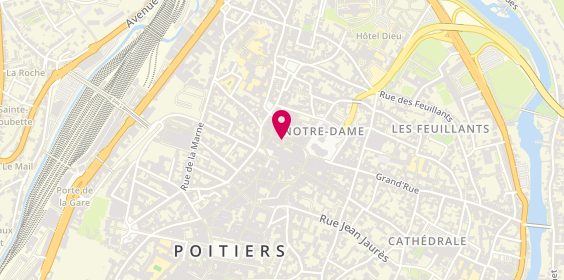 Plan de Saint Algue, 14 Rue de la Regratterie, 86000 Poitiers