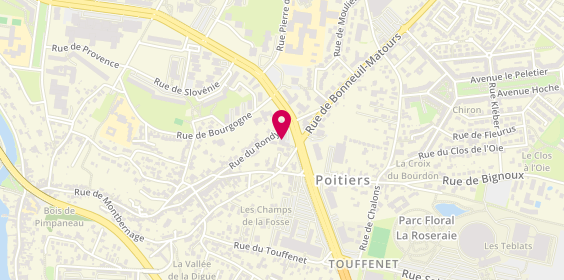 Plan de Belle et Jolie, 42 Rue du Rondy et 44, 86000 Poitiers