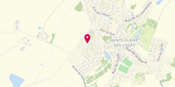 Plan de Aby's Coiffure, 12 Chemin Borderie, 85150 Sainte-Flaive-des-Loups
