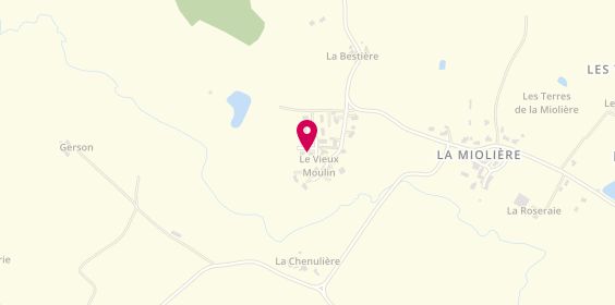 Plan de GROUSSEAU Laureen, 16 Lieu-Dit Vieux Moulin, 79200 La Chapelle-Bertrand