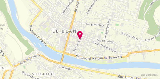 Plan de L' Hair du Temps, 42 Grande Rue, 36300 Le Blanc