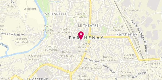 Plan de Dessange Paris, 67 Boulevard de la Meilleraye, 79200 Parthenay
