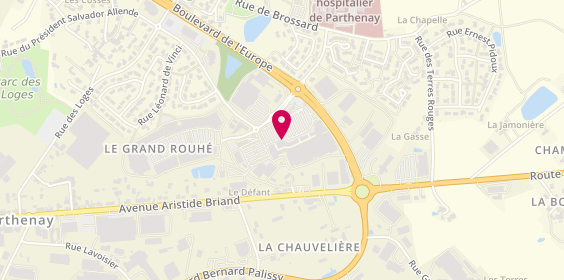 Plan de L'Endroit, Zone Aménagement des Loges
58 Rue Léonard de Vinci, 79200 Parthenay