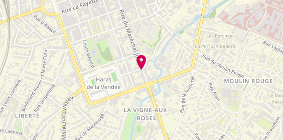 Plan de Coiffure Tout' Âge, 106 Rue du Maréchal Joffre, 85000 La Roche-sur-Yon