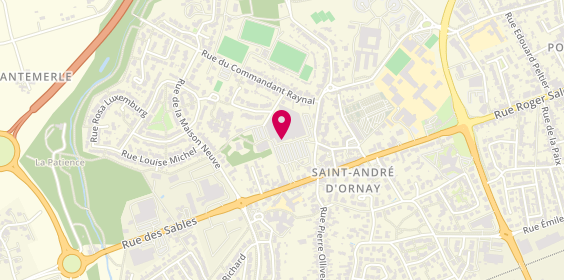 Plan de Studio city, Centre Commercial Carrefour
23 Rue des Platanes, 85000 La Roche-sur-Yon