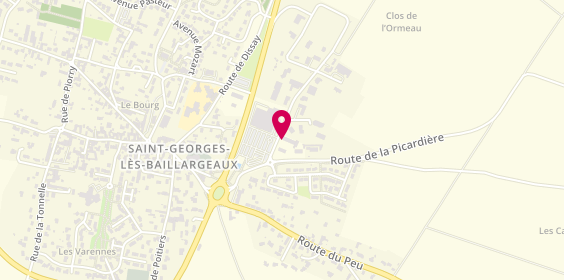 Plan de Atelier H & L, 3 Rue du Clos de l'Ormeau, 86130 Saint-Georges-lès-Baillargeaux