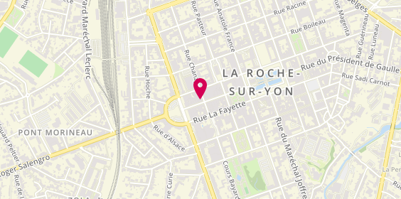 Plan de Dessange Paris, 26 Rue Georges Clemenceau, 85000 La Roche-sur-Yon