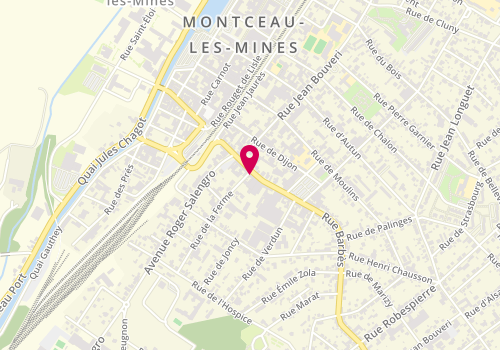 Plan de O'salon, 2 Rue Barbès, 71300 Montceau-les-Mines