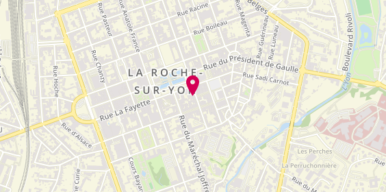 Plan de Edivir, 10 Rue Paul Baudry, 85000 La Roche-sur-Yon