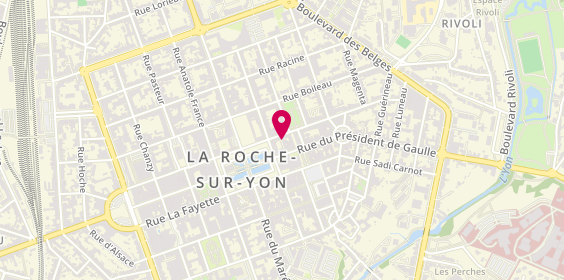 Plan de Salon Masculin, 1 Rue du Président de Gaulle, 85000 La Roche-sur-Yon