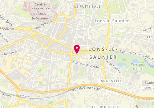 Plan de Shop Moh, 55 avenue de la Marseillaise, 39000 Lons-le-Saunier