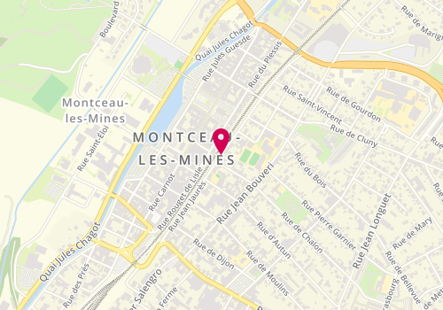 Plan de Ki' Coiff, 27 Rue Jean Jaures, 71300 Montceau-les-Mines