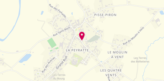 Plan de Amel'coiff, 54 place des Marronniers, 79200 La Peyratte