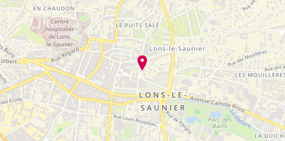 Plan de Le Salon d'Alexandra, 26 Avenue Abbé Lemire, 39000 Lons-le-Saunier