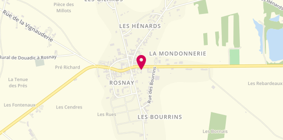 Plan de Concept Coiffure, 14 Rue de la Mondonnerie, 36300 Rosnay