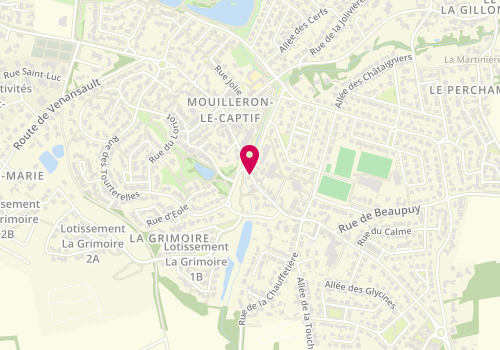 Plan de Laura F Coiffure, 156 Rue Principale, 85000 Mouilleron-le-Captif