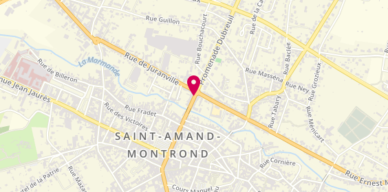 Plan de Sam'coiff, 51 Rue Nationale, 18200 Saint-Amand-Montrond