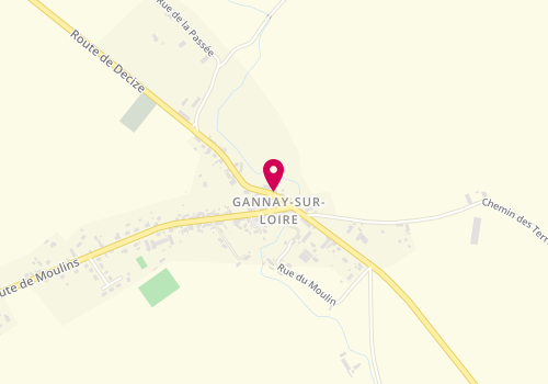Plan de Racine Carrée, 4 Bis Route Decize, 03230 Gannay-sur-Loire