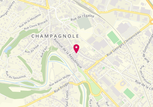 Plan de Tif à Deux, 33 Rue du Maréchal Foch, 39300 Champagnole