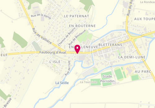 Plan de Styl & Coif', 12 Faubourg d'Aval, 39140 Bletterans