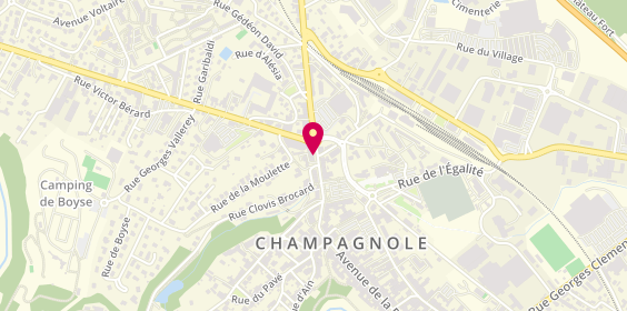 Plan de Barber street 30 (Champagnole), 14 Rue Baronne Delort, 39300 Champagnole
