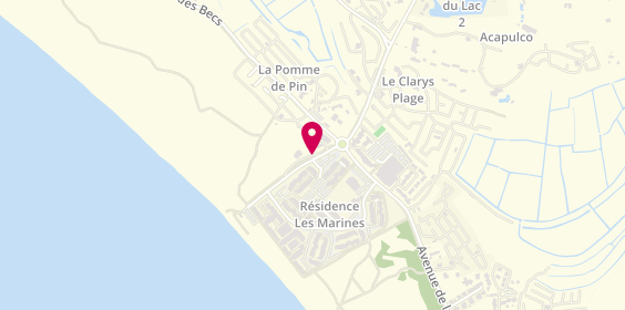 Plan de Nelly Escale Coiffure, Avenue Mouettes, 85270 Saint-Hilaire-de-Riez