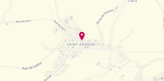 Plan de Capilosophie, 15 Rue du Village, 25370 Saint-Antoine