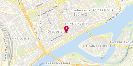 Plan de Styl'Tendance, 10 Rue du Port Villiers, 71100 Chalon-sur-Saône