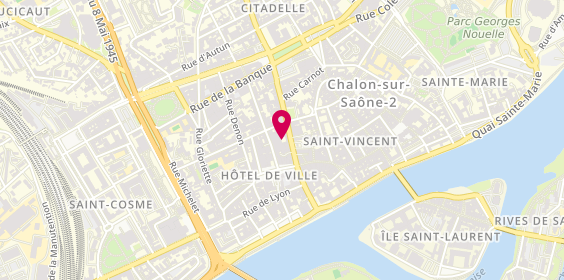 Plan de Norgil, 13 Rue du General Leclerc, 71100 Chalon-sur-Saône