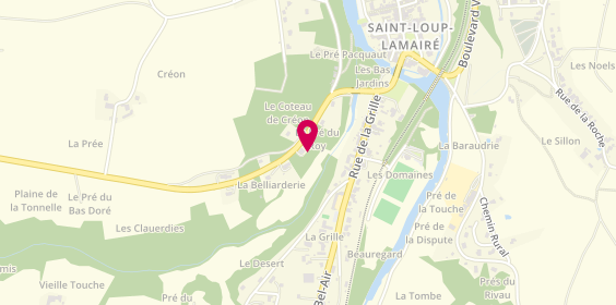 Plan de Escale Beauté, 13 Route de Parthenay, 79600 Saint-Loup-Lamairé