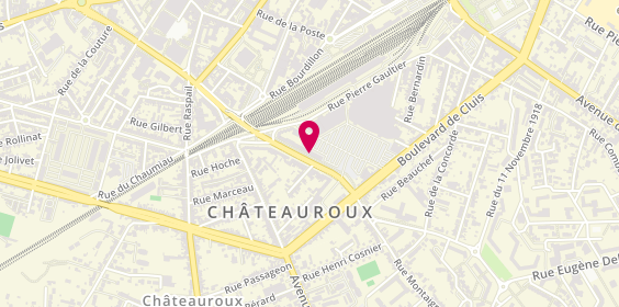 Plan de SARL Clip Evolution, 59 avenue Charles de Gaulle, 36000 Châteauroux