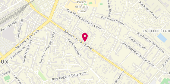Plan de Samir COIFF, 125 avenue de la Châtre, 36000 Châteauroux