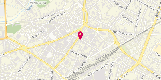 Plan de Saint Algue, 24 Rue de la Gare, 36000 Châteauroux
