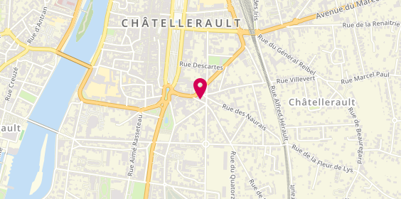 Plan de S Coiffure, 5 Rue Lafayette, 86100 Châtellerault