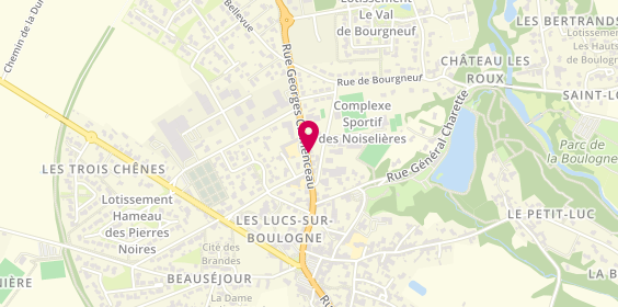Plan de Brethomé Annie, 296 Rue Georges Clemenceau, 85170 Les Lucs-sur-Boulogne