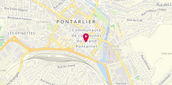 Plan de Un Temps Pour Soi, 5 Rue du Chanoine Prenel, 25300 Pontarlier