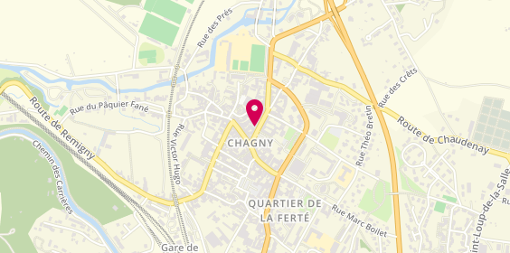 Plan de ABC Coiffure/ Quadricolor coiffure, 7 Rue de Beaune, 71150 Chagny