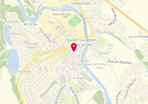 Plan de S.pace.k, 18 place Grignion de Montfort, 85290 Saint-Laurent-sur-Sèvre