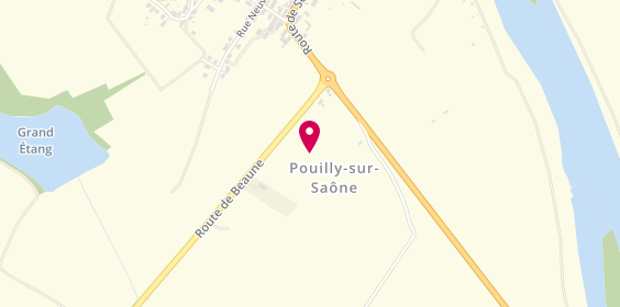 Plan de Patrice Coiffure, Route de Dijon, 21250 Pouilly-sur-Saône