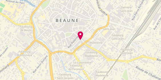 Plan de Jacques Dessange, 30 Rue d'Alsace, 21200 Beaune
