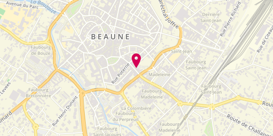 Plan de JANNIAUX Catherine, 35 Rue d'Alsace, 21200 Beaune